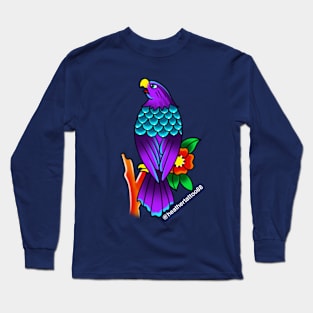 Purple Eagle Long Sleeve T-Shirt